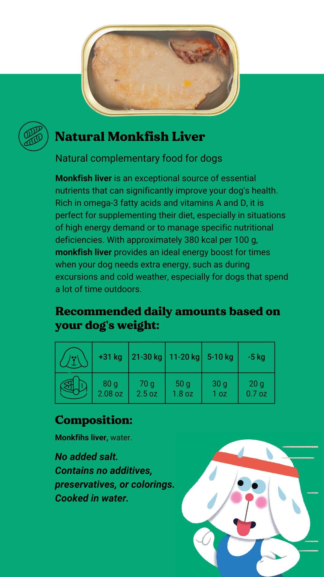 Natural Monkfish Liver