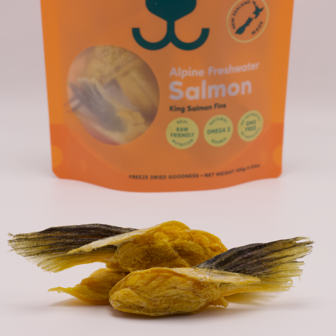Freeze Dried Alpine Freshwater Salmon Fin