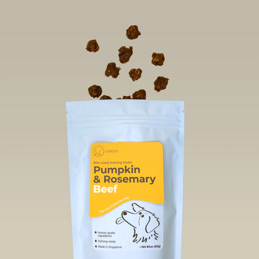 Pumpkin & Rosemary Beef Training Bites