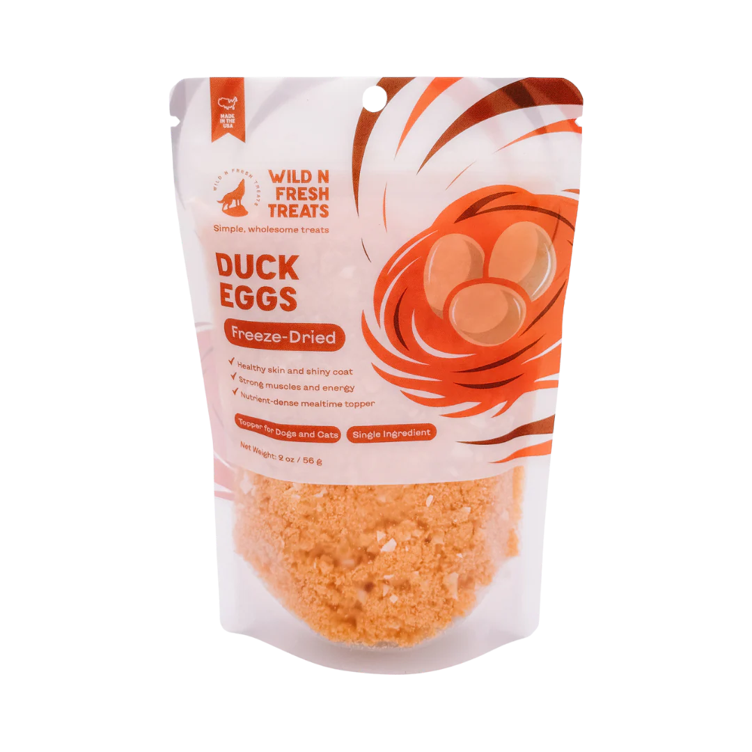Freeze-Dried Duck Egg Topper