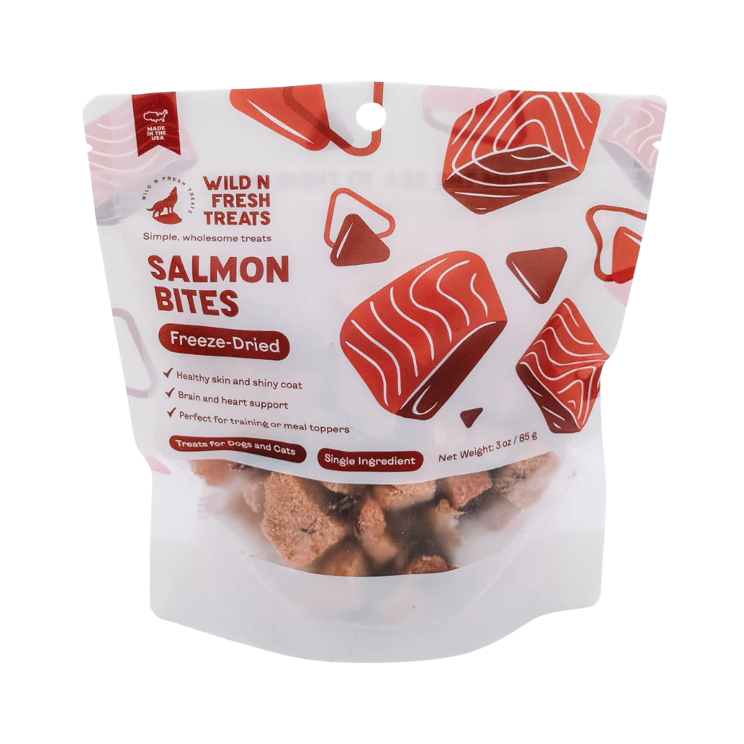 Freeze-Dried Salmon Bites