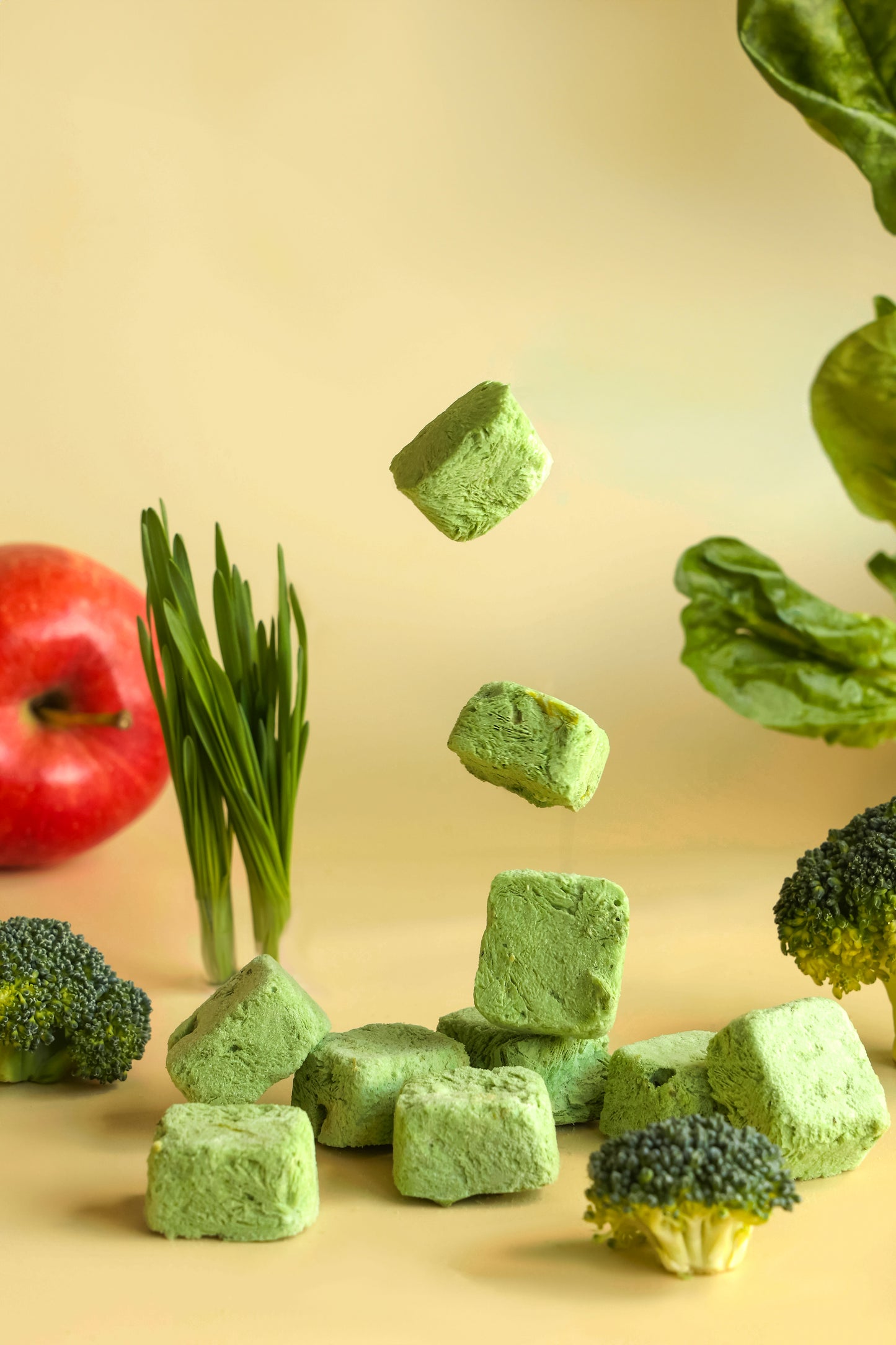 Crispy Goat Yogurt - Veggie & Apple