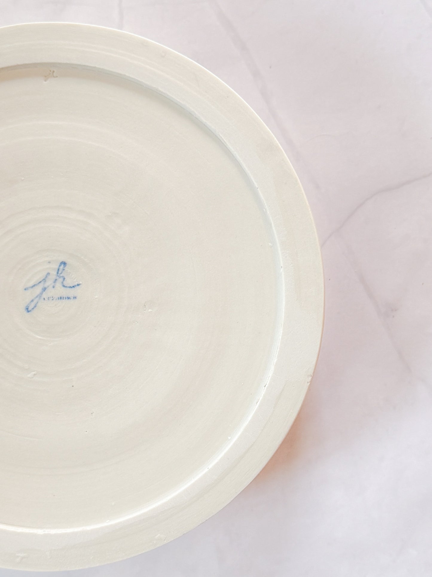 Lunar Pink on Porcelain