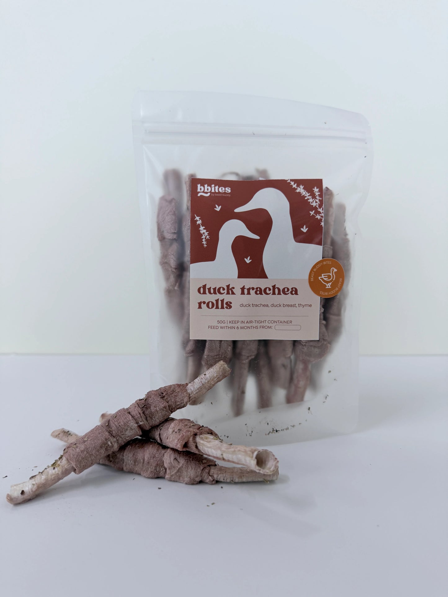 bbites | Duck Trachea Rolls