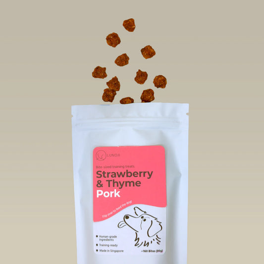 Strawberry & Thyme Pork Training Bites