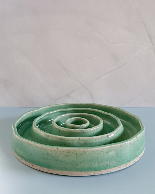 Bright Green Small Slow Feeder