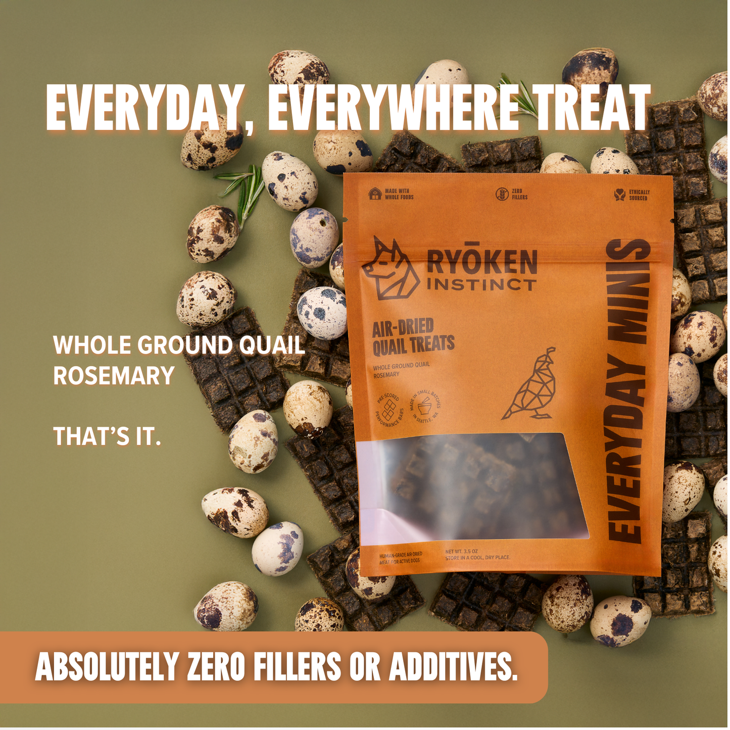 Everyday Minis - Quail Training Treats