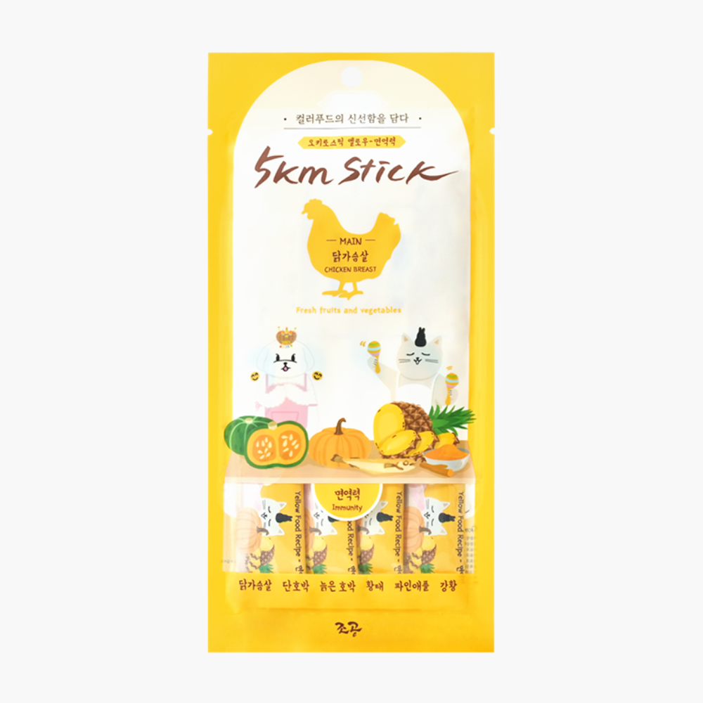 5KM STICK YELLOW - CHICKEN