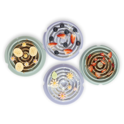 Twirl: Easy Clean Lick Mat | Comes in a Pair | Innovative