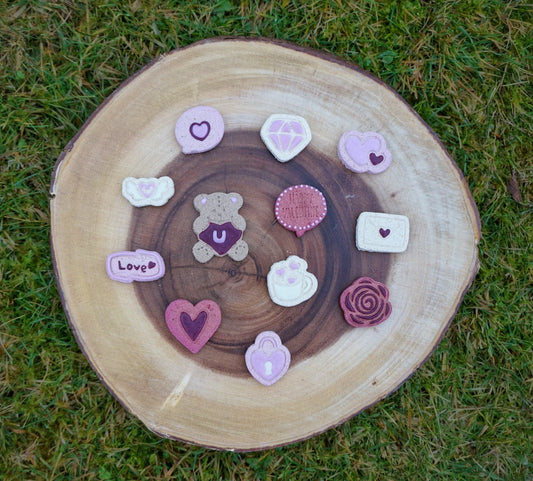 BE MY VALENTINE cookies