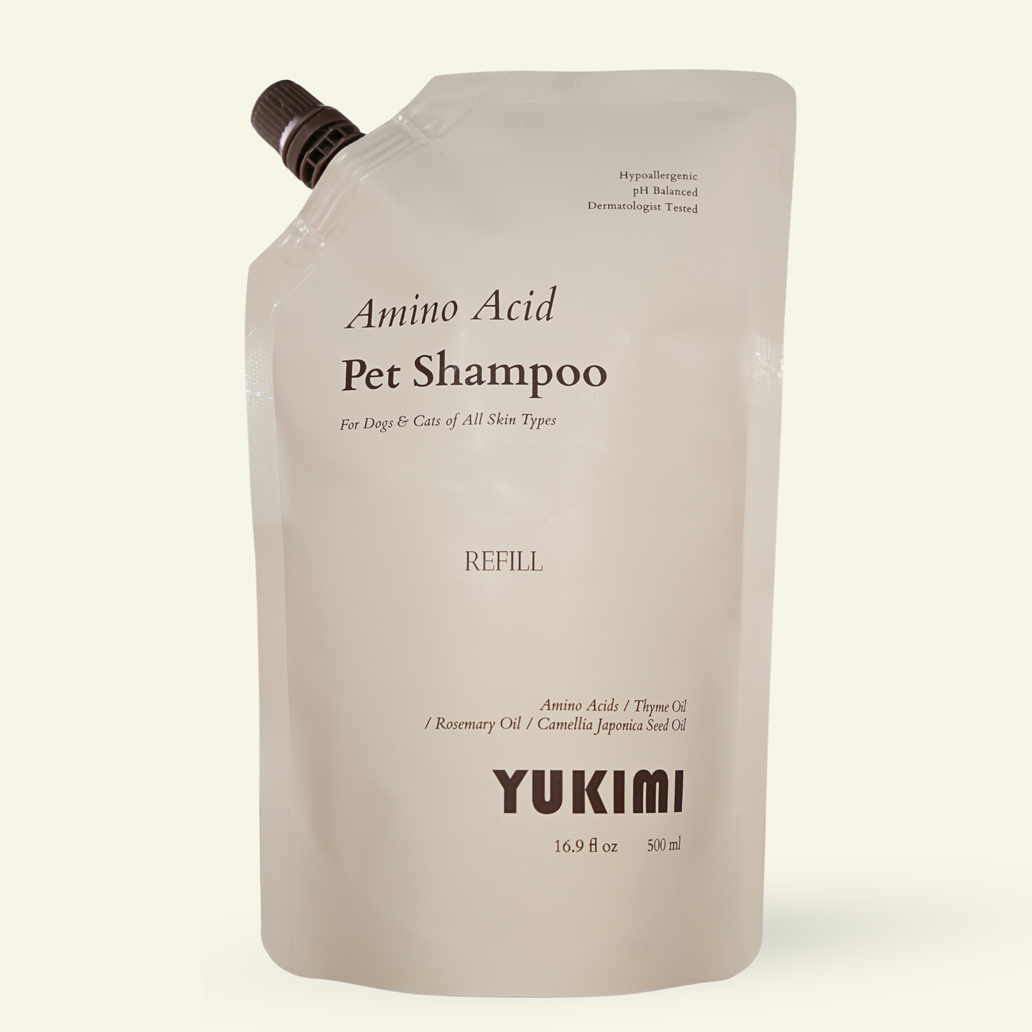 Amino Acid Pet Shampoo - Refill (16.9 fl oz / 500 ml)