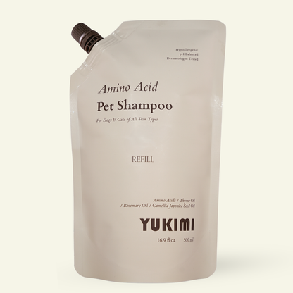 Amino Acid Pet Shampoo - Refill (16.9 fl oz / 500 ml)