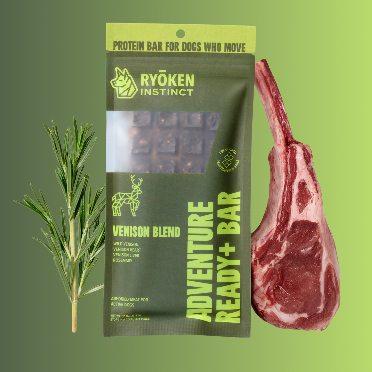 Venison Treat & Snack Bar