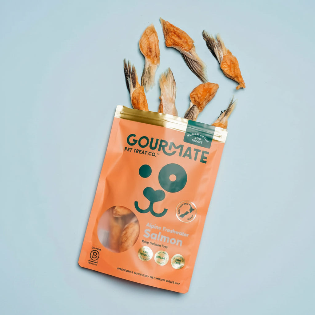 Freeze Dried Alpine Freshwater Salmon Fin