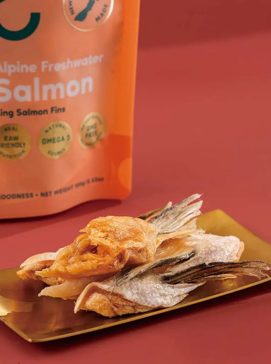 Freeze Dried Alpine Freshwater Salmon Fin
