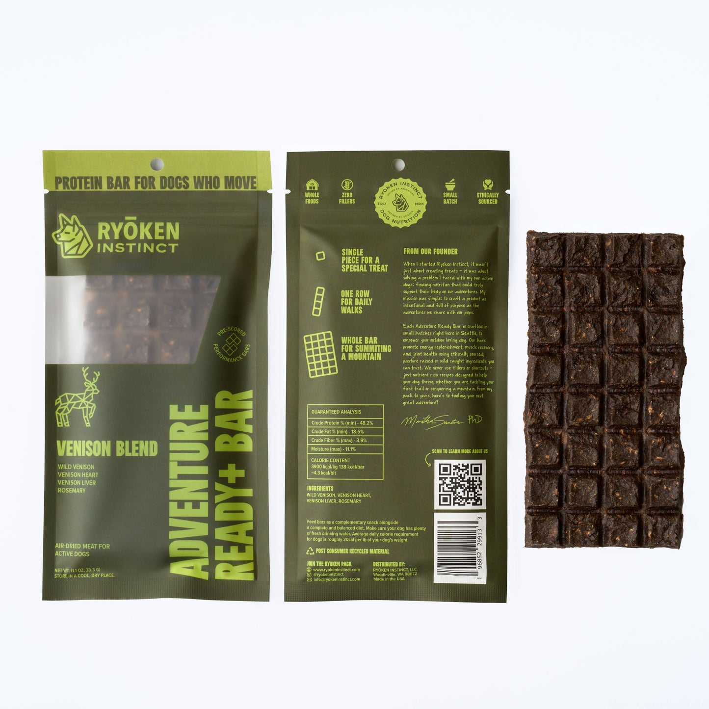 Venison Treat & Snack Bar