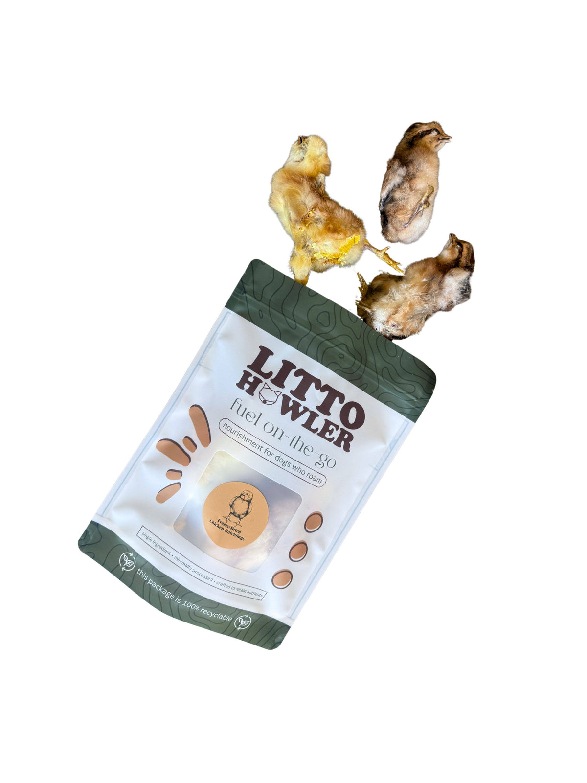 Freeze-Dried Chicken Hatchlings | 2 Count