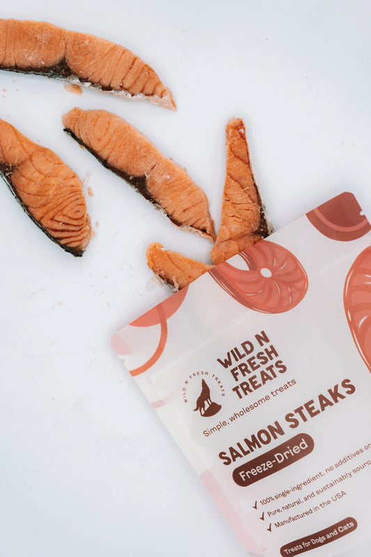 Freeze-Dried Salmon Steaks