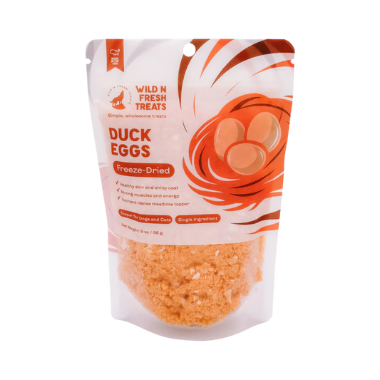 Freeze-Dried Duck Egg Topper