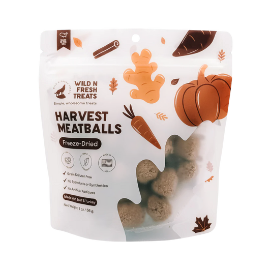 Freeze-Dried Harvest Meatballs (Beef + Turkey)