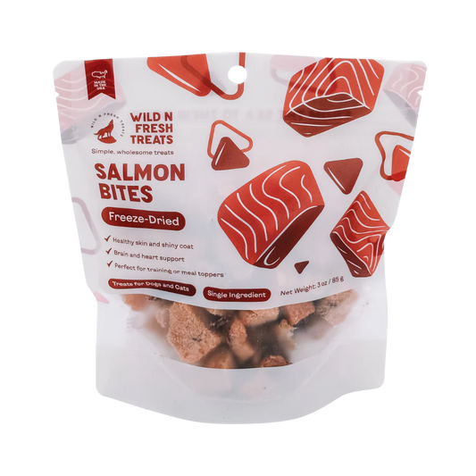 Freeze-Dried Salmon Bites