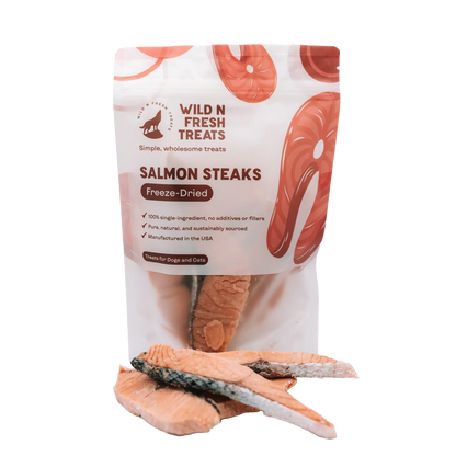 Freeze-Dried Salmon Steaks