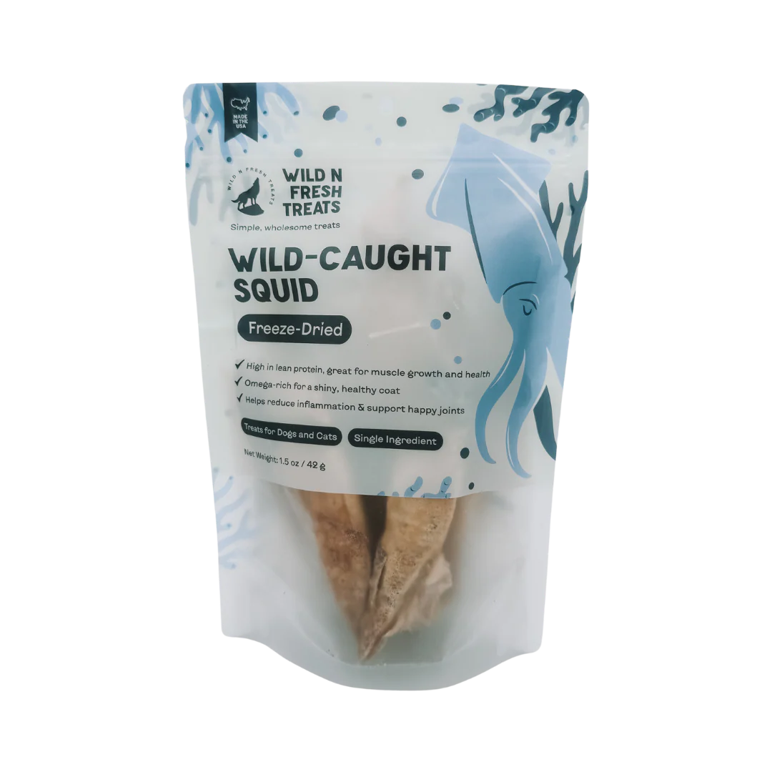 Freeze-Dried Wild Caught Squid
