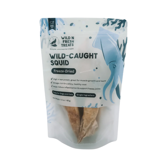 Freeze-Dried Wild Caught Squid