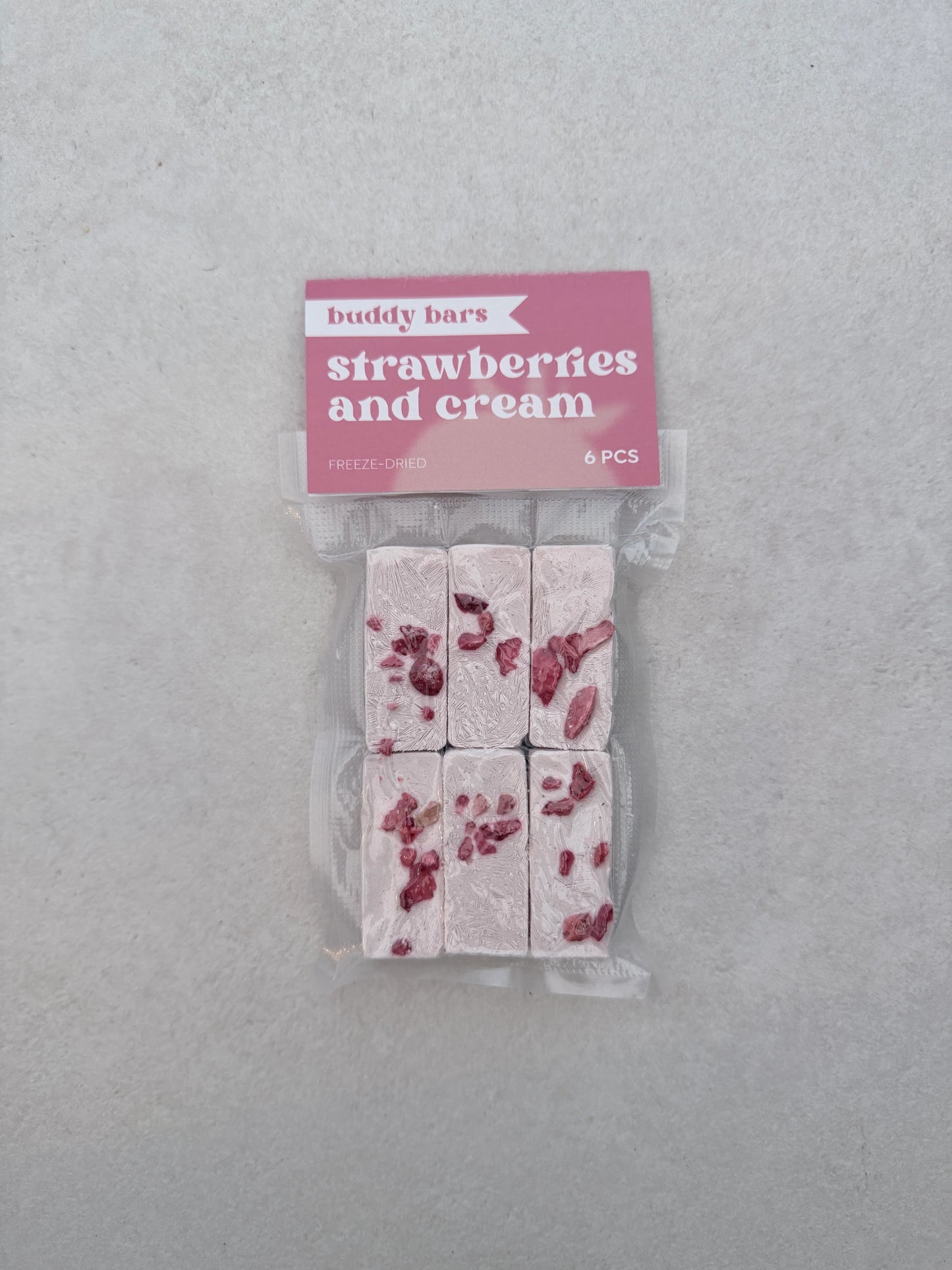 buddy bars | Strawberry and Cream