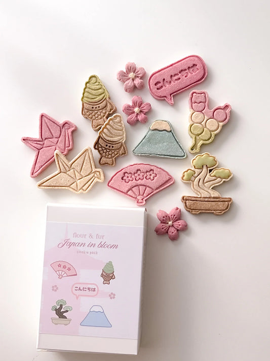 japan in bloom cookie pack