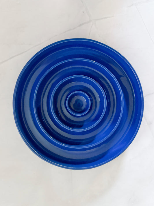 Spiffy Blue Small Slow Feeder