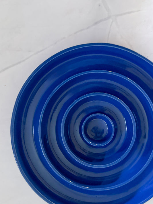 Spiffy Blue Small Slow Feeder