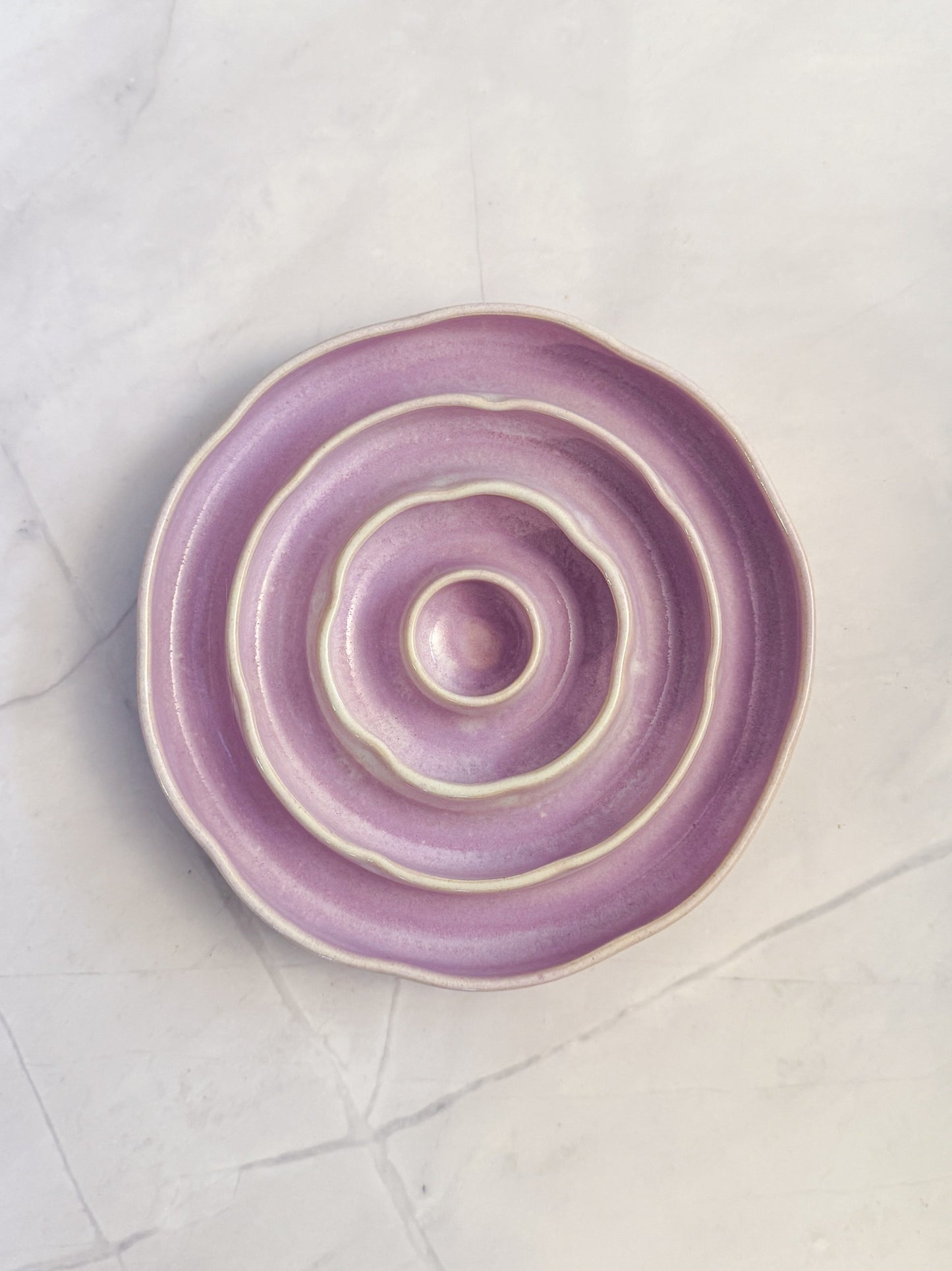 Lunar Pink Small Slow Feeder