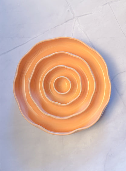 Orange Creamsicle Medium Slow Feeder [SECONDS]