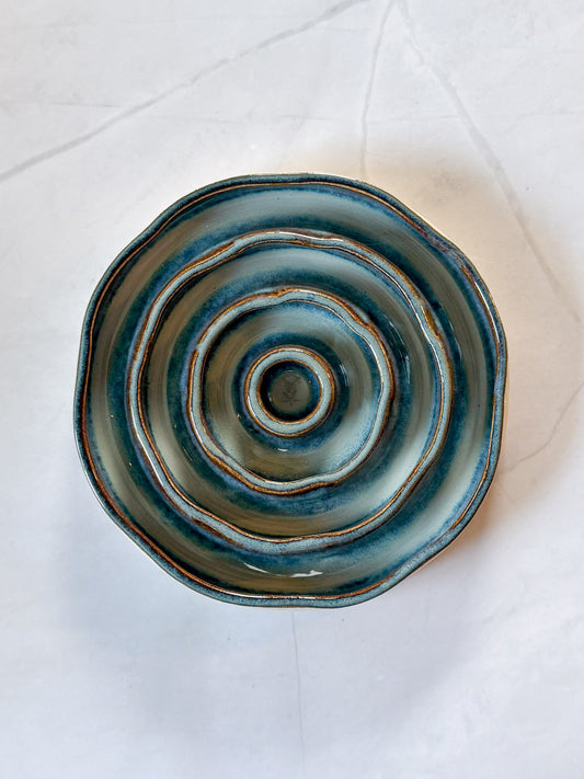 Blue Rutile X-Small Slow Feeder