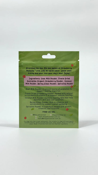 Muttcha® - Doggie Matcha Strawberry Latte