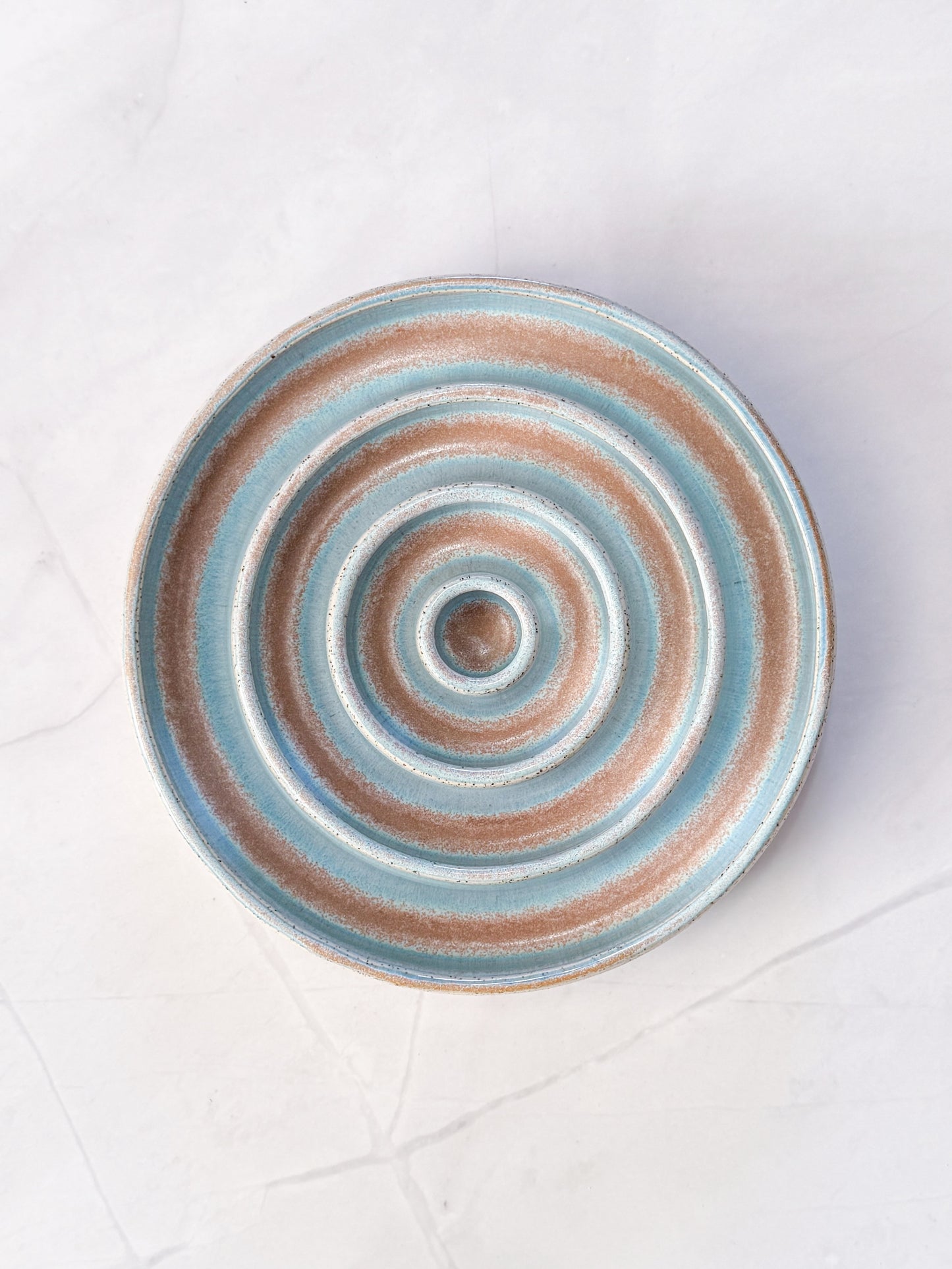 Blue Raspberry Ring Medium Slow Feeder