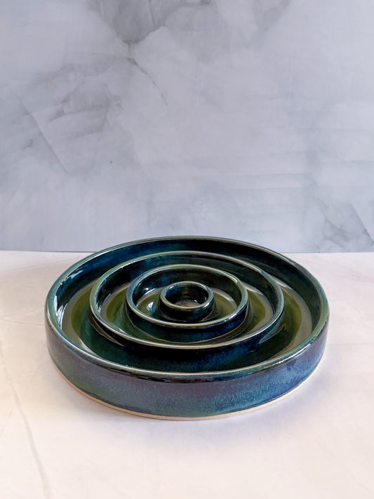 Green Northern Lights Medium Slow Feeder