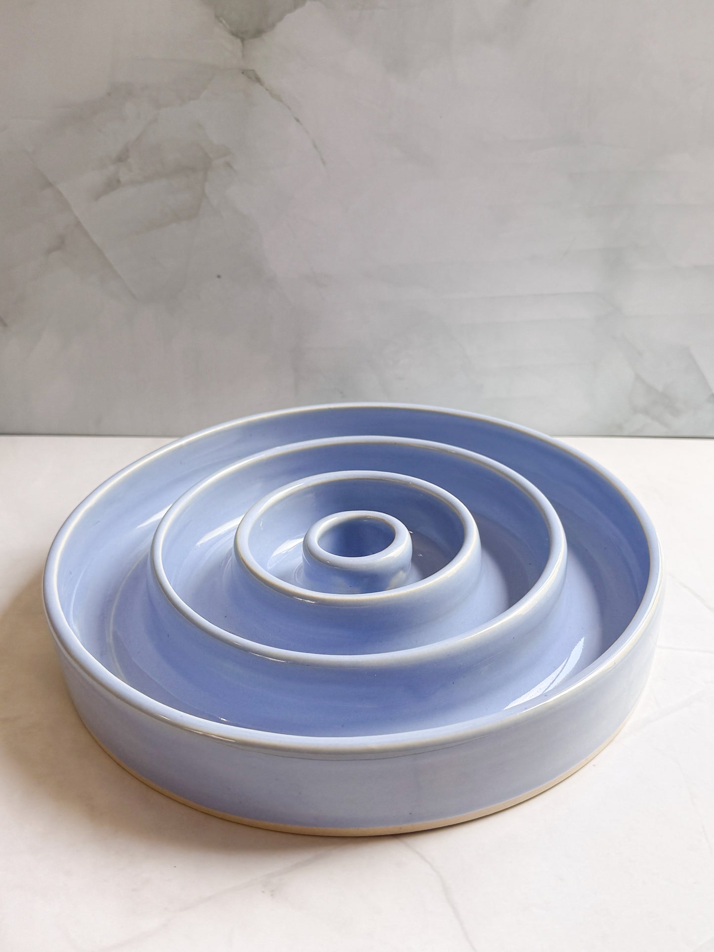 Blue French Lavender Medium Slow Feeder