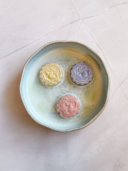 Miid-Autumn Festival Mooncake Slow Feeder (Blue)