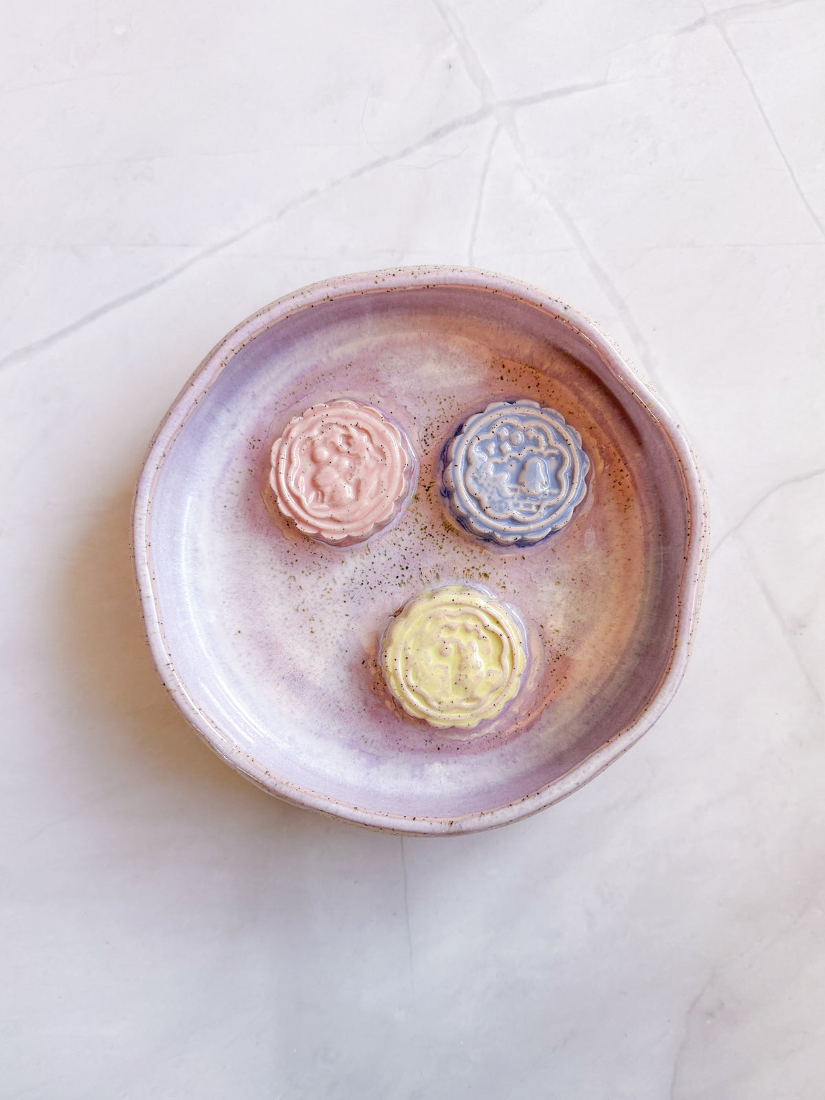Mid-Autumn Festival Mooncake Slow Feeder (Pink)