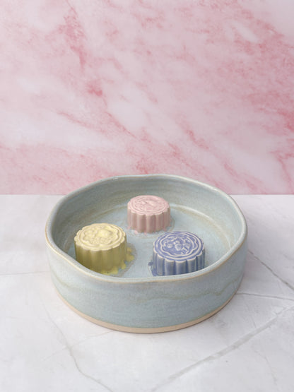 Mid-Autumn Festival Mooncake Slow Feeder (Light Blue)