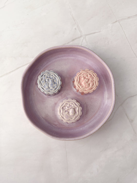 Mid-Autumn Festival Mooncake Slow Feeder (Light Pink)