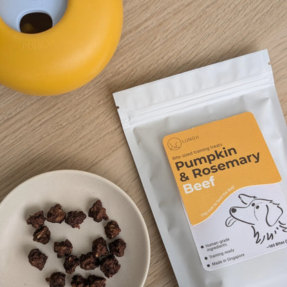 Pumpkin & Rosemary Beef  Training Bites