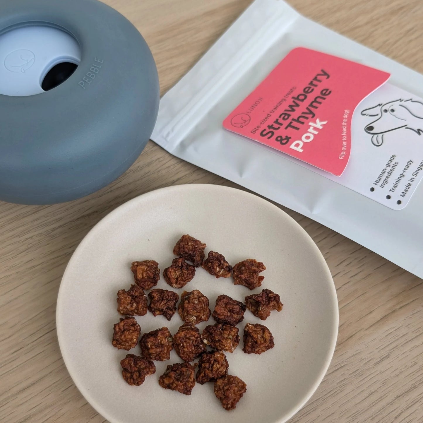 Strawberry & Thyme Pork Training Bites