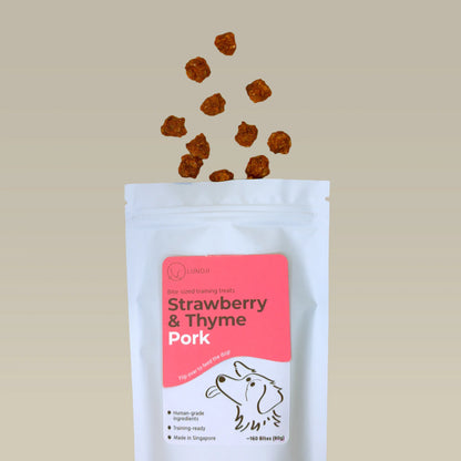 Strawberry & Thyme Pork Training Bites