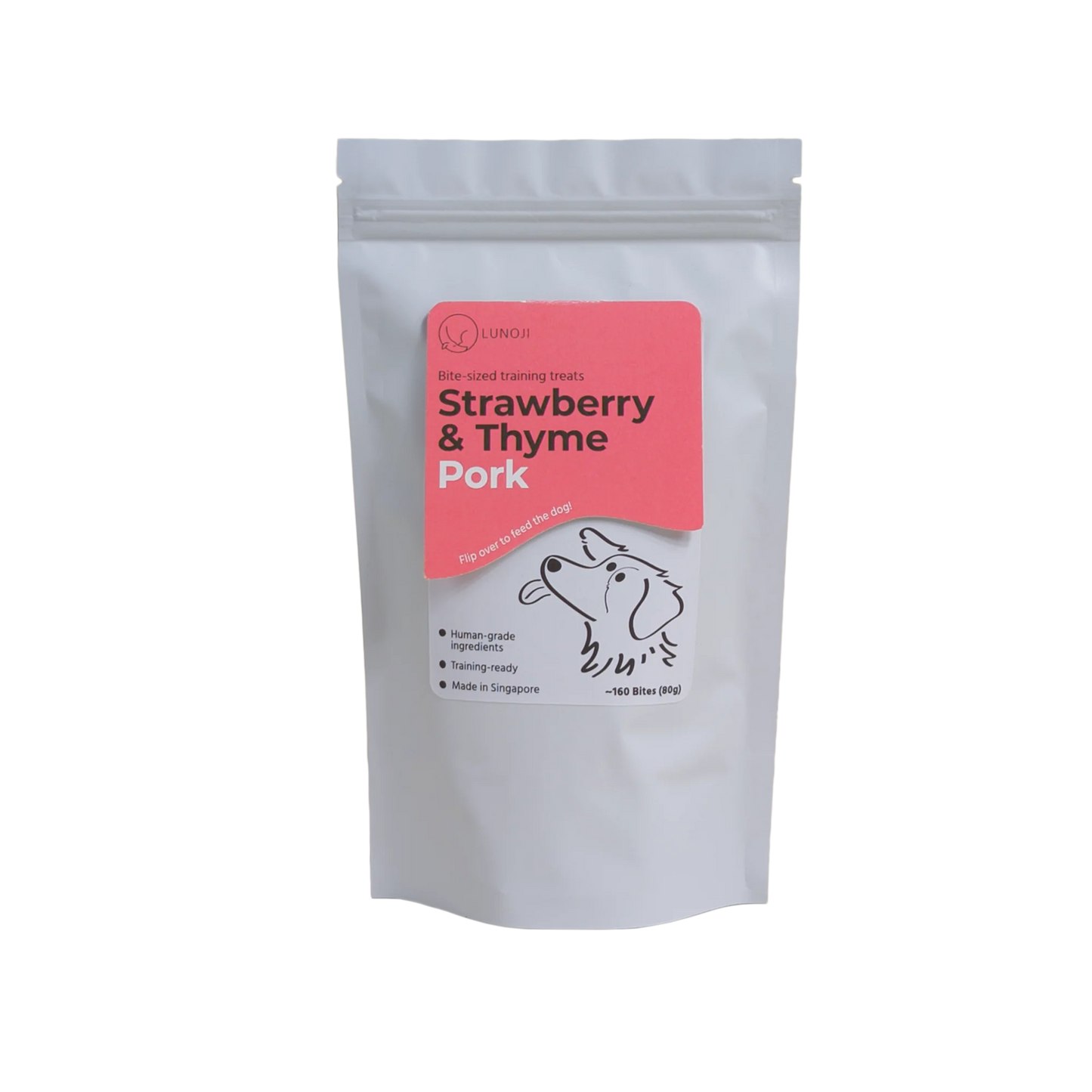 Strawberry & Thyme Pork Training Bites