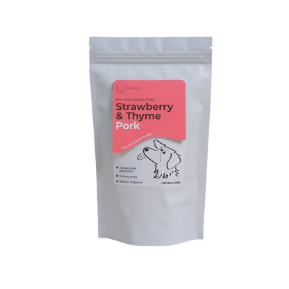 Strawberry & Thyme Pork Training Bites