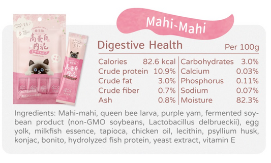 Mahi Mahi Pureed Stick (4) - Digestive Health