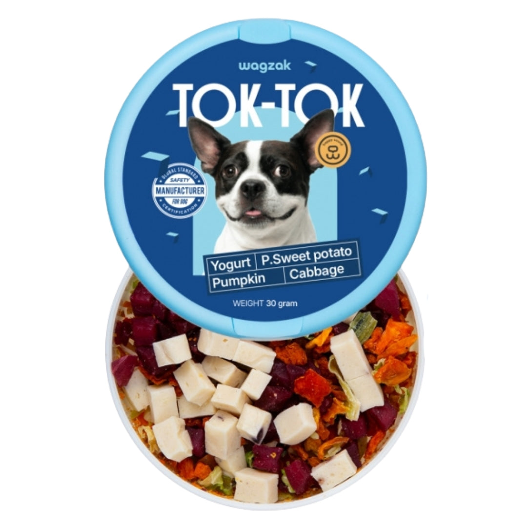 Freeze Dried Blueberry Yogurt Salad
